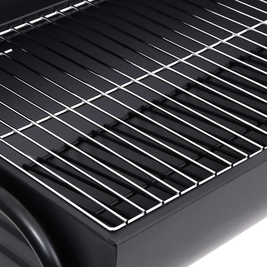 Barbecuevat Met 2 Kookroosters 80X95X90 Cm Staal Zwart