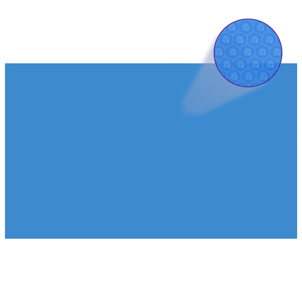 Zwembadzeil Rechthoekig Pe Blauw