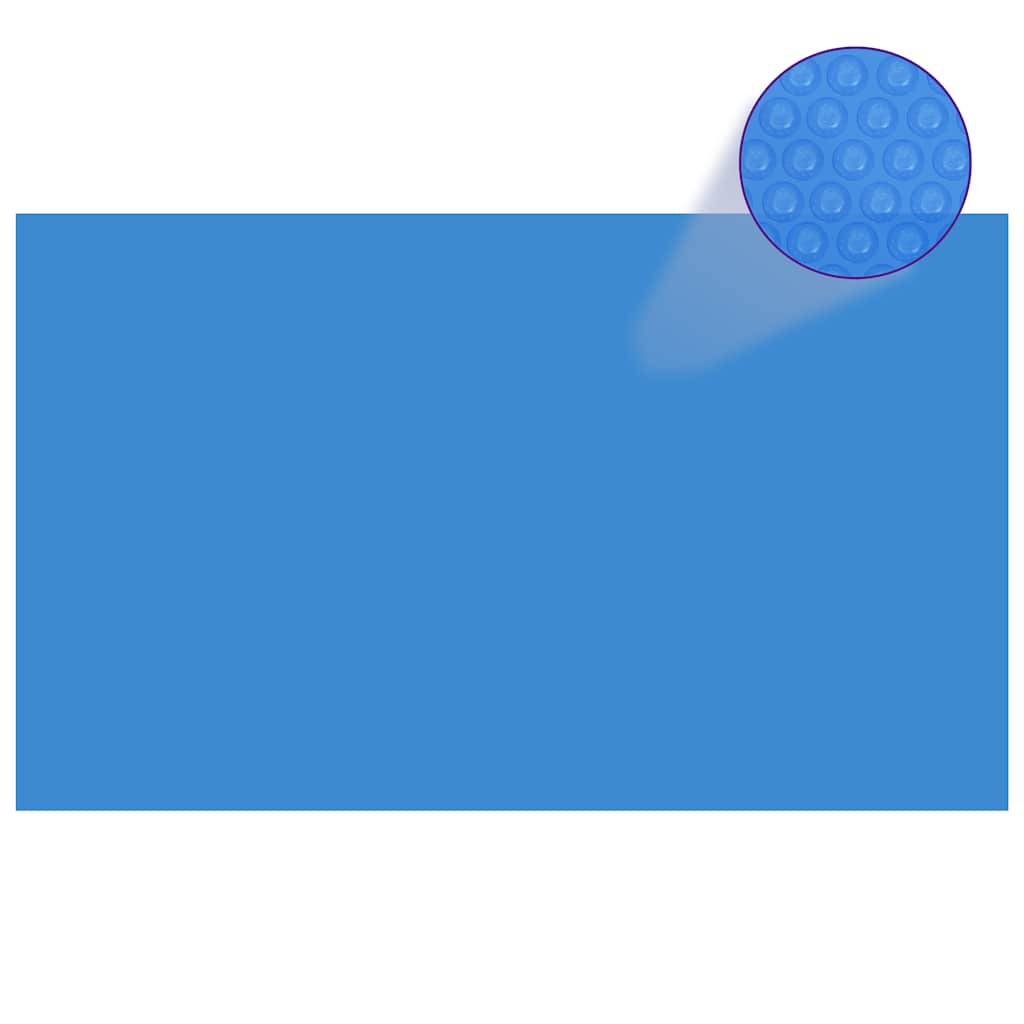 Zwembadzeil Rechthoekig Pe Blauw