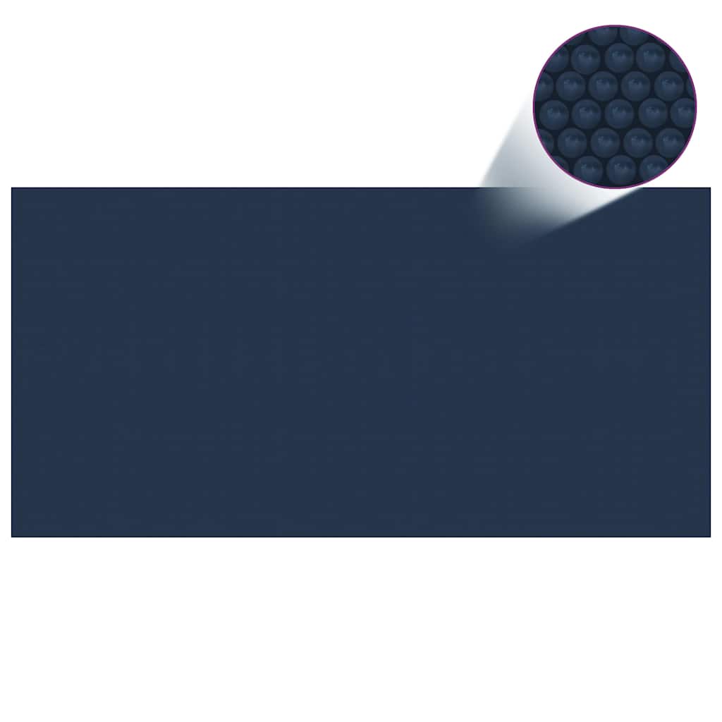 Zwembadfolie Solar Drijvend Pe Zwart En Blauw