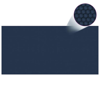 Zwembadfolie Solar Drijvend Pe Zwart En Blauw