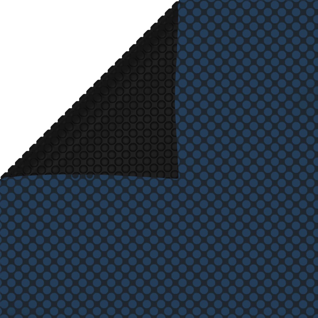 Zwembadfolie Solar Drijvend Pe Zwart En Blauw