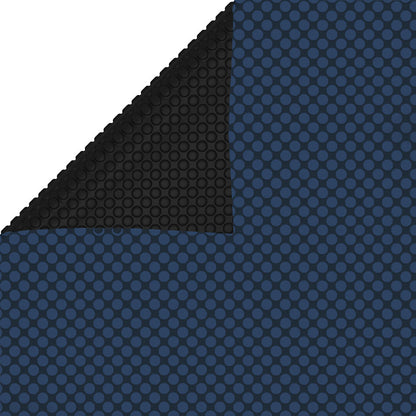 Zwembadfolie Solar Drijvend Pe Zwart En Blauw