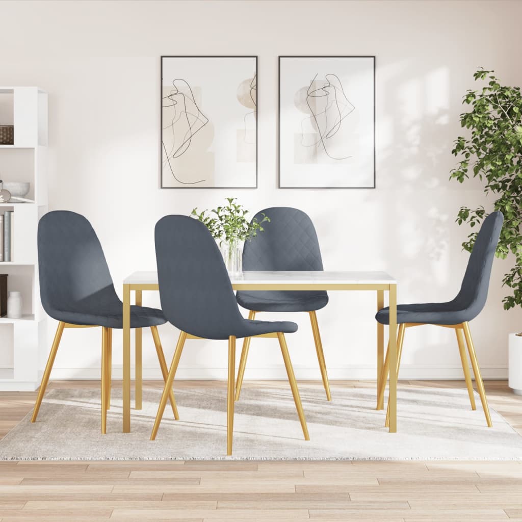 Eetkamerstoelen Fluweel
