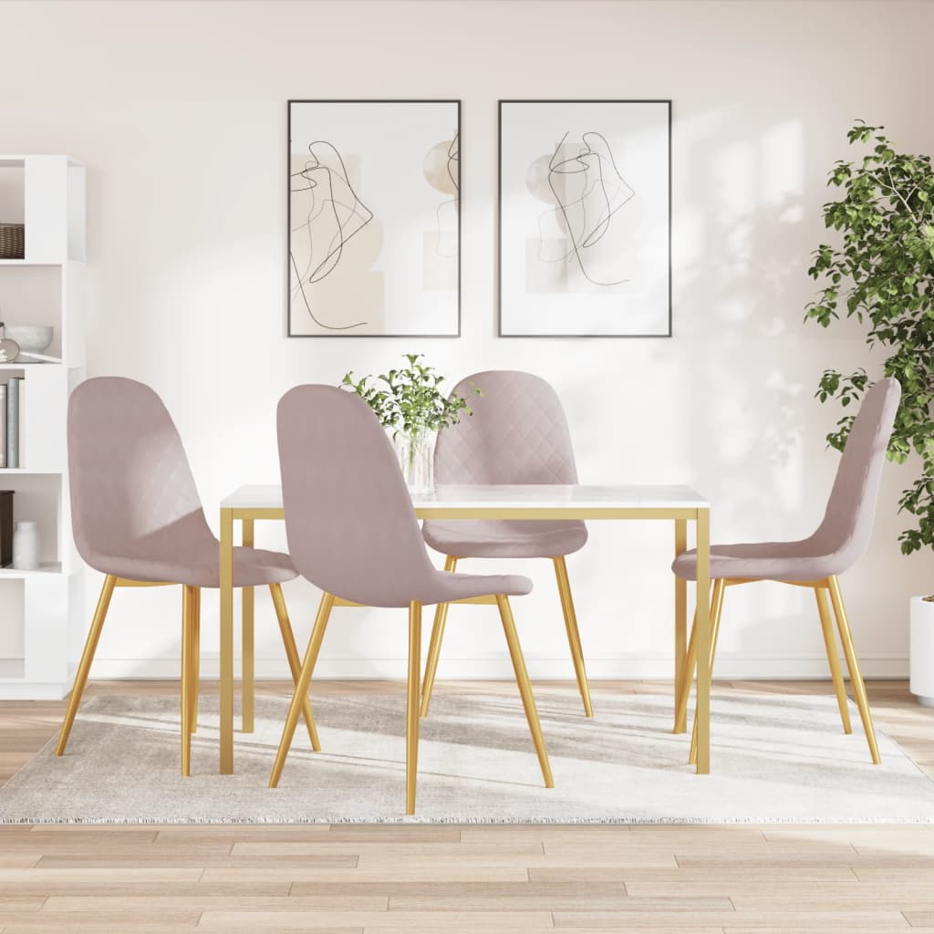 Eetkamerstoelen Fluweel