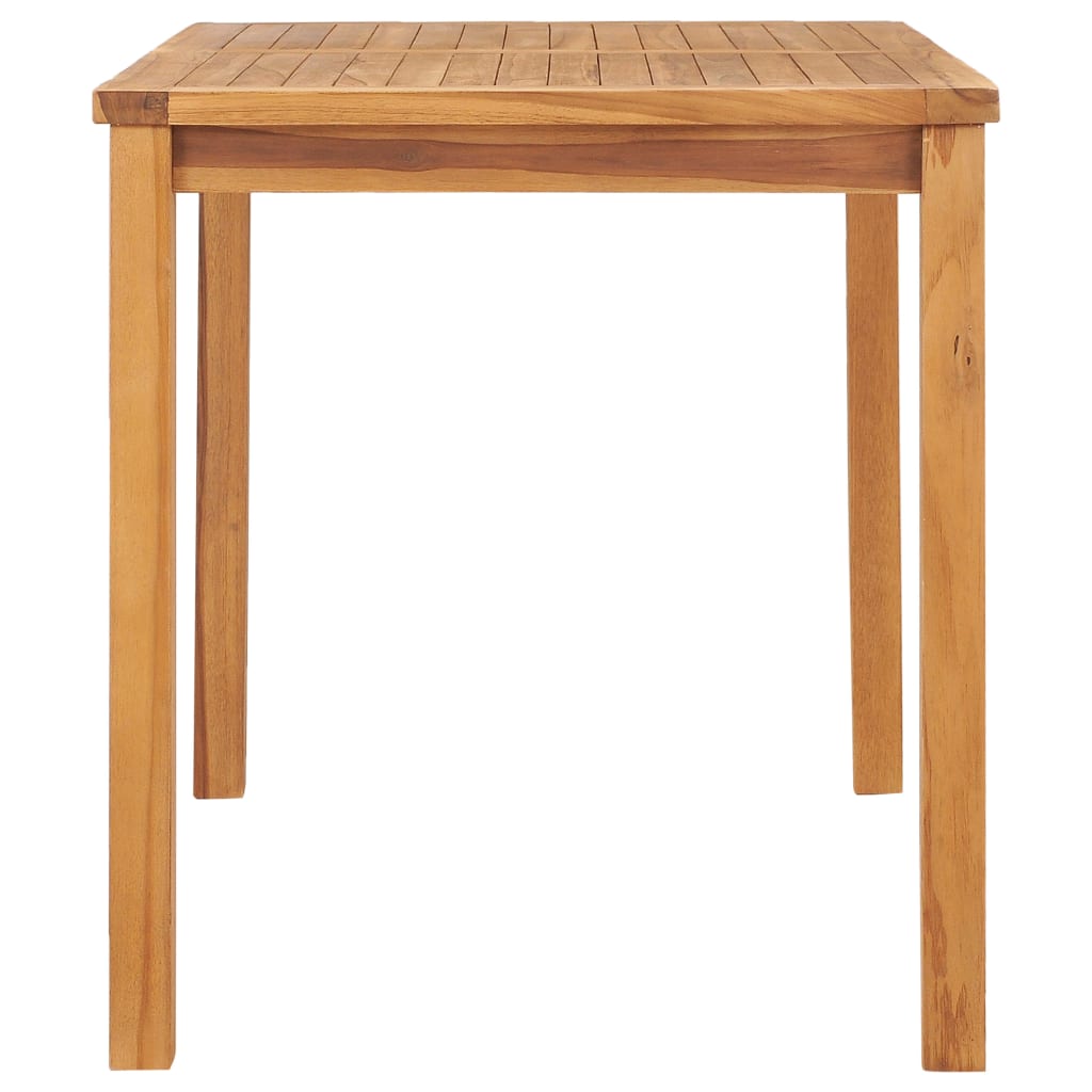 7-Delige Tuinset 120X70 Cm Massief Teakhout