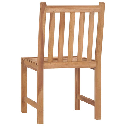 7-Delige Tuinset 120X70 Cm Massief Teakhout