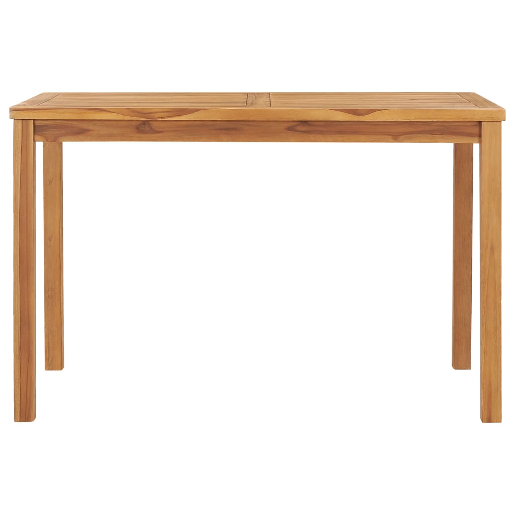 7-Delige Tuinset 120X70 Cm Massief Teakhout