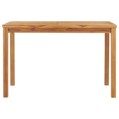 7-Delige Tuinset 120X70 Cm Massief Teakhout