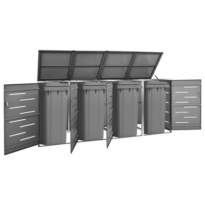 Containerberging Dubbel 138X77,5X112,5 Cm Roestvrij Staal