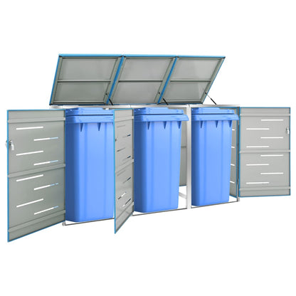 Containerberging Dubbel 138X77,5X112,5 Cm Roestvrij Staal