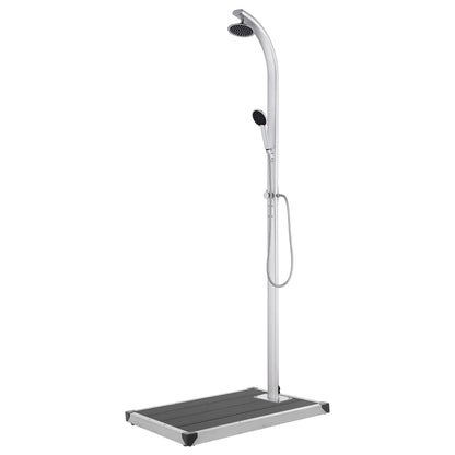 Buitendouche Met E Basis 220 Cm Aluminium