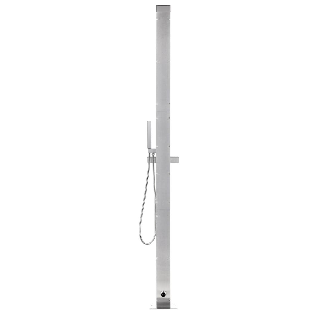Buitendouche Met E Basis 225 Cm Roestvrij Staal