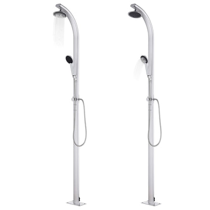 Buitendouche Met E Basis 220 Cm Aluminium