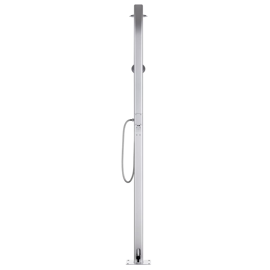 Buitendouche Met E Basis 220 Cm Aluminium