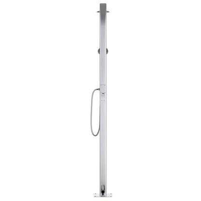Buitendouche Met E Basis 220 Cm Aluminium