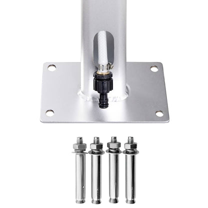 Buitendouche Met E Basis 220 Cm Aluminium