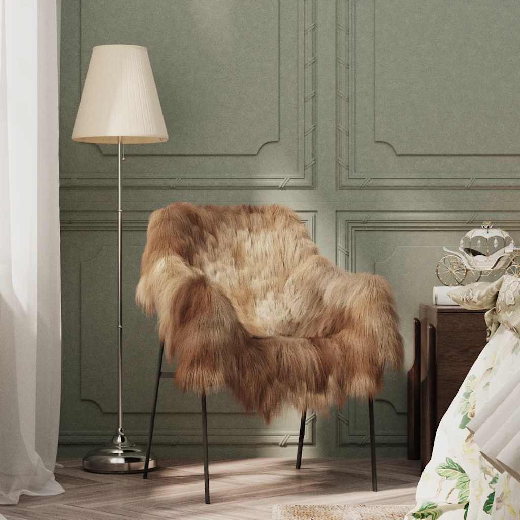 Stoelhoes Ijslander Schapenleer 70X110 Cm