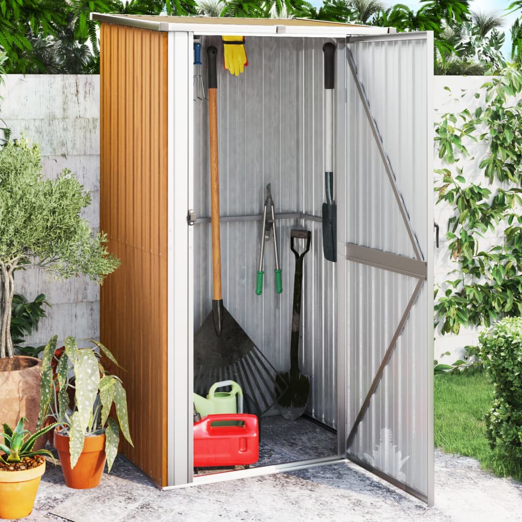 Tuinhuis 118,5X97X209,5 Cm Gegalvaniseerd Staal