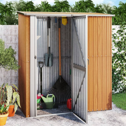 Tuinhuis 180,5X97X209,5 Cm Gegalvaniseerd Staal
