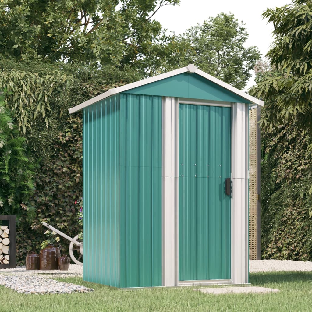 Tuinschuur 126X97,5X177 Cm Gegalvaniseerd Staal Kleur