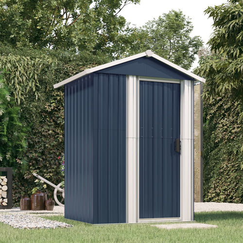 Tuinschuur 126X97,5X177 Cm Gegalvaniseerd Staal Kleur