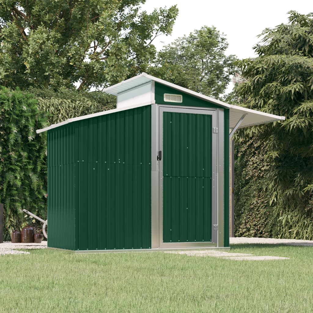Tuinschuur 270X130X208,5 Cm Gegalvaniseerd Staal