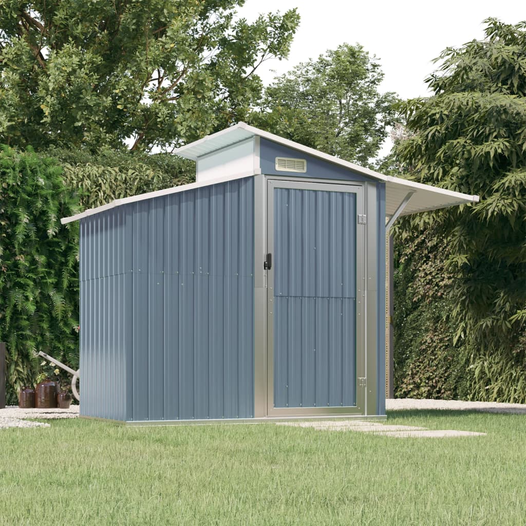 Tuinschuur 270X130X208,5 Cm Gegalvaniseerd Staal