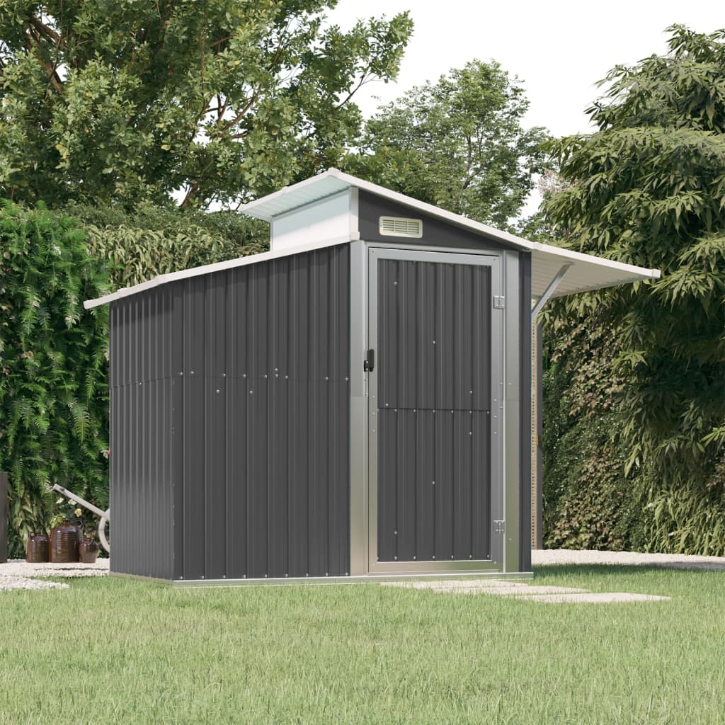 Tuinschuur 270X130X208,5 Cm Gegalvaniseerd Staal