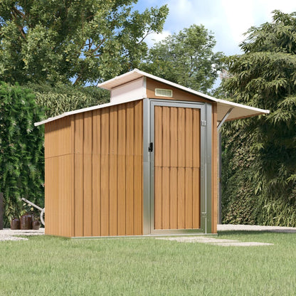 Tuinschuur 270X130X208,5 Cm Gegalvaniseerd Staal