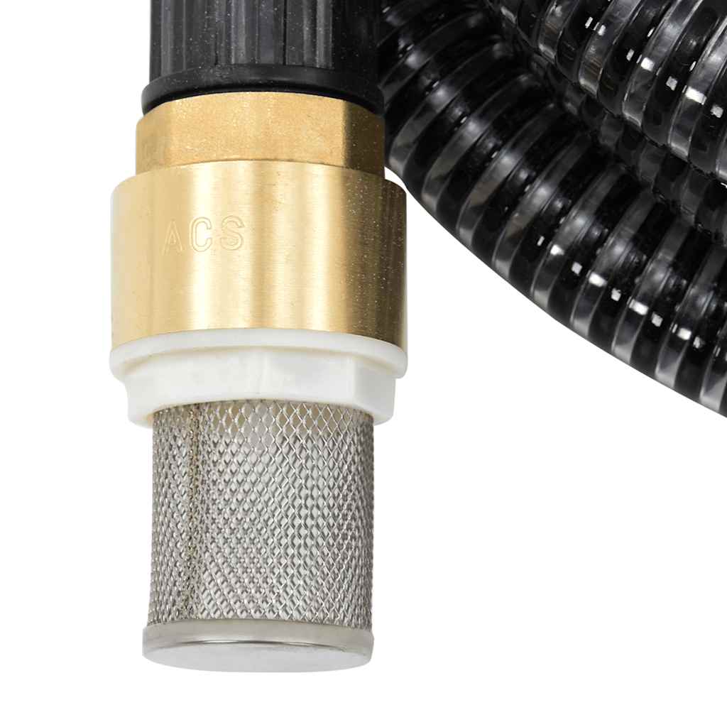 Zuigslang Met Messing Koppelingen 1,1'' Pvc