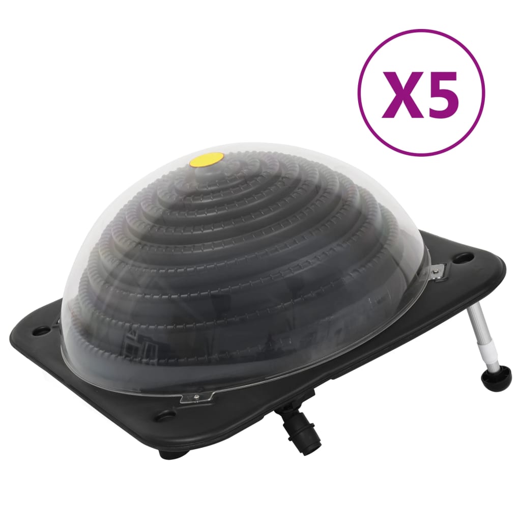 Zwembadverwarming Solar 75X75X36 Cm Hdpe Aluminium