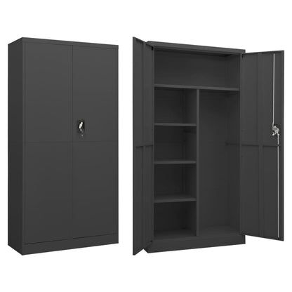 Lockerkast 90X40X180 Cm Staal Kleurig