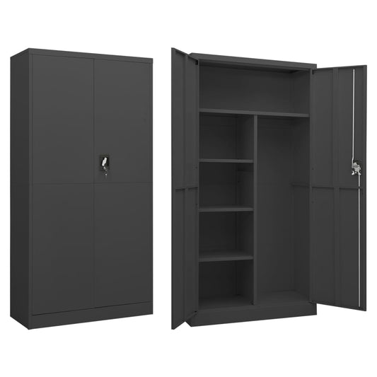 Lockerkast 90X40X180 Cm Staal Kleurig