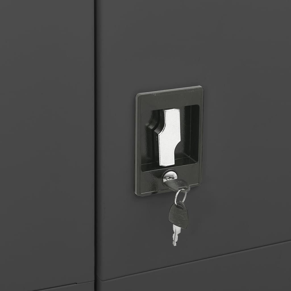 Lockerkast 90X40X180 Cm Staal Kleurig