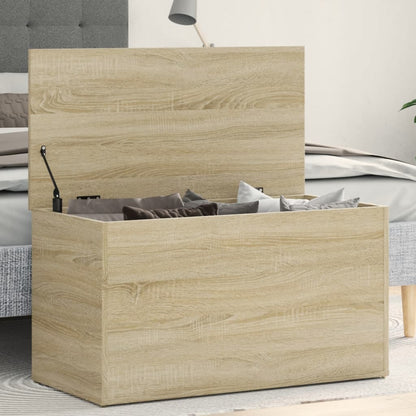 Opslagdoos Met Opslag Bewerkt Hout