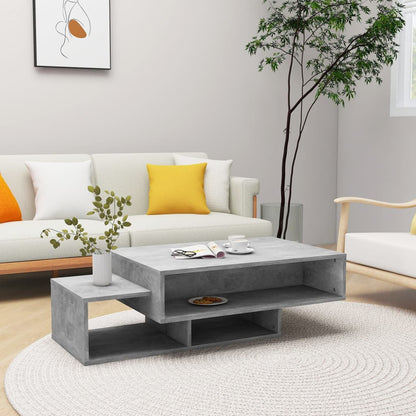 Salontafel 105X55X32 Cm Bewerkt Hout Kleurig