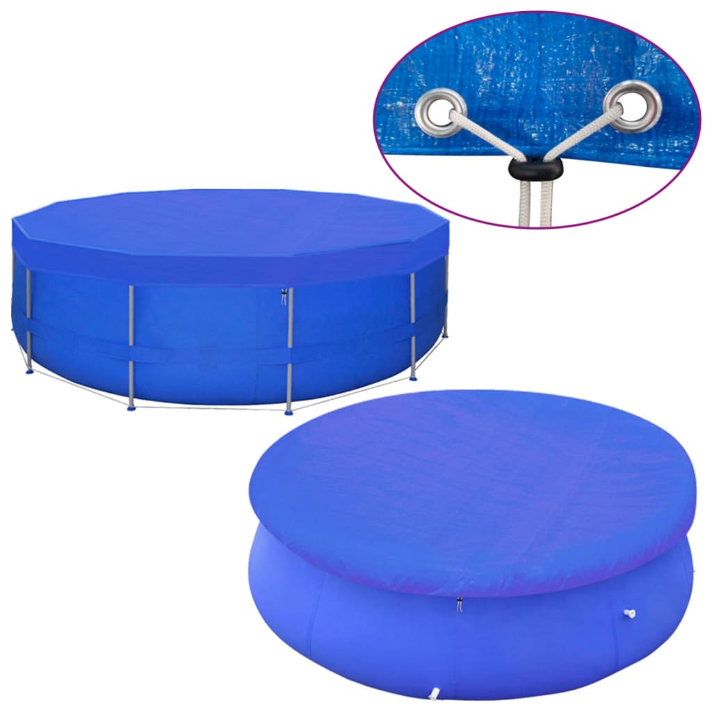 Zwembadhoezen Rond 90 G/M² 540Cm Pe