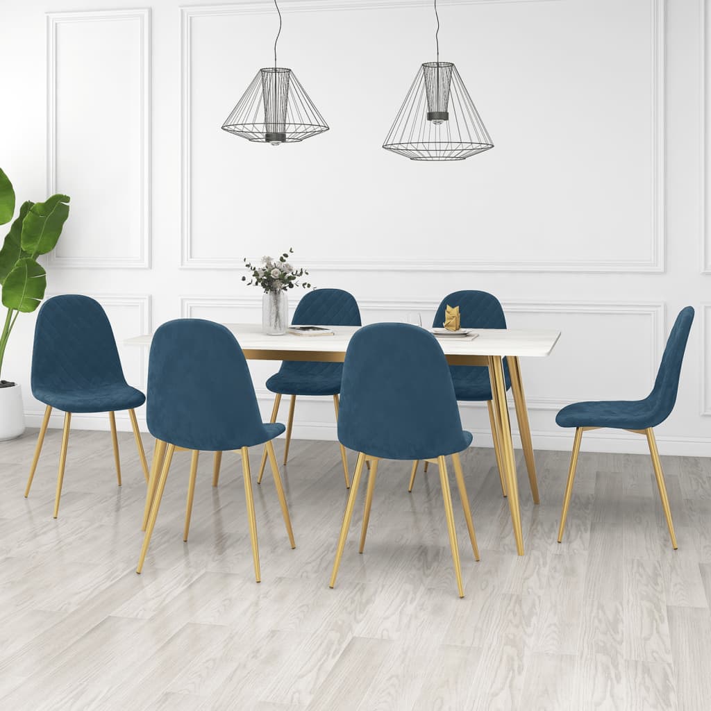 Eetkamerstoelen Fluweel