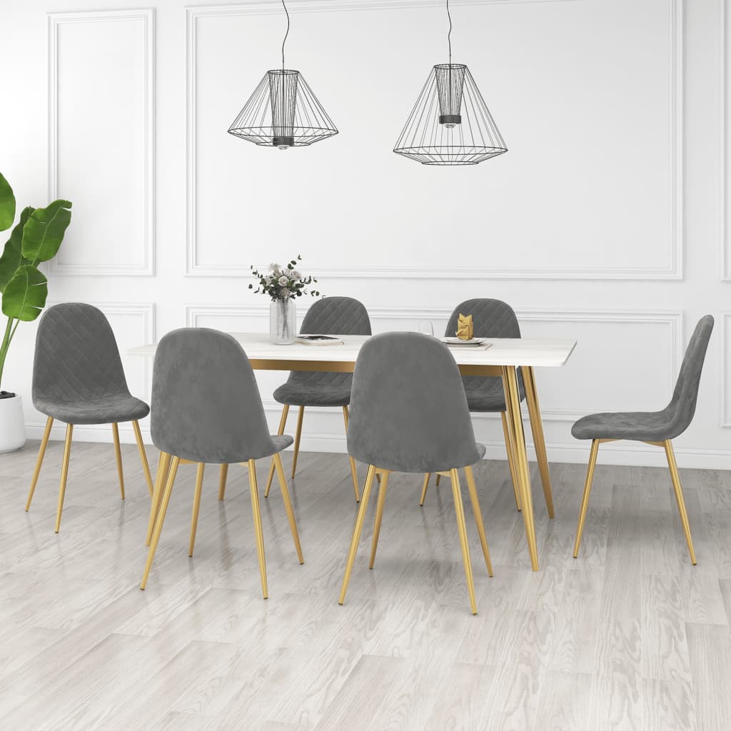 Eetkamerstoelen Fluweel