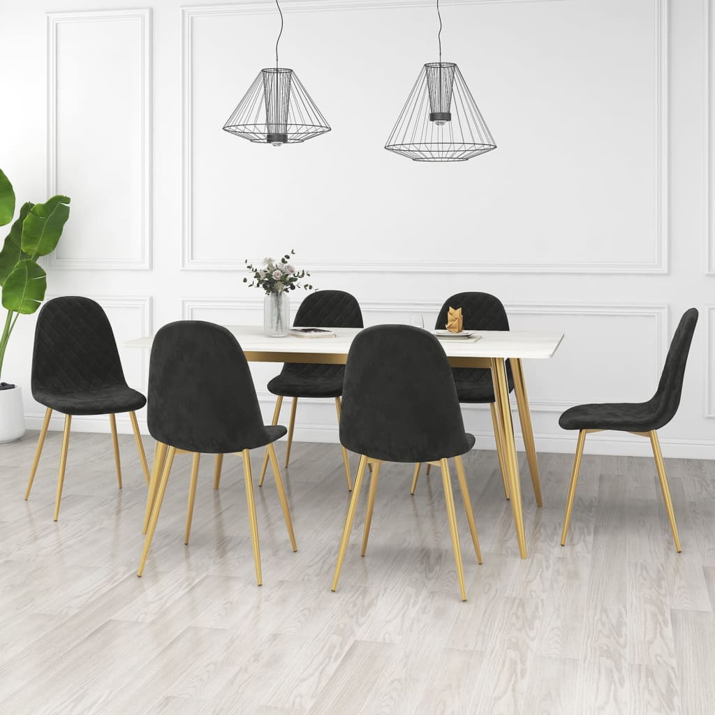 Eetkamerstoelen Fluweel