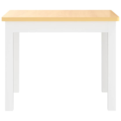 3-Delige Kindertafel- En Stoelenset Mdf En Grijs
