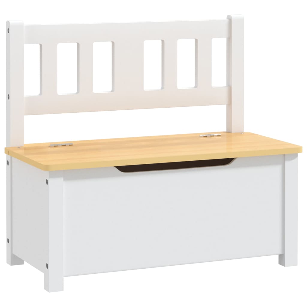 4-Delige Kindertafel- En Stoelenset Mdf