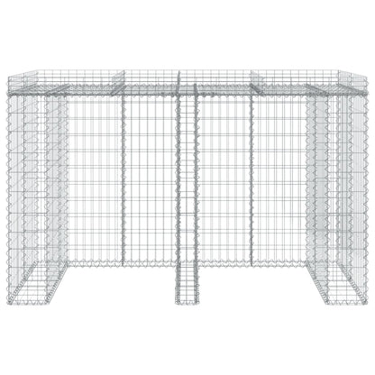 Schanskorf Voor Vuilnisbak 192X91X120 Cm Gegalvaniseerd Ijzer