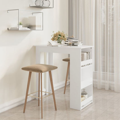 Bartafel Met Opbergrek 102X50X103,5 Cm Kleurig
