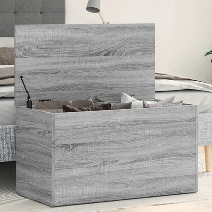 Opslagdoos Met Opslag Bewerkt Hout