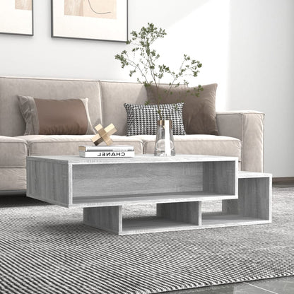 Salontafel 105X55X32 Cm Bewerkt Hout Kleurig