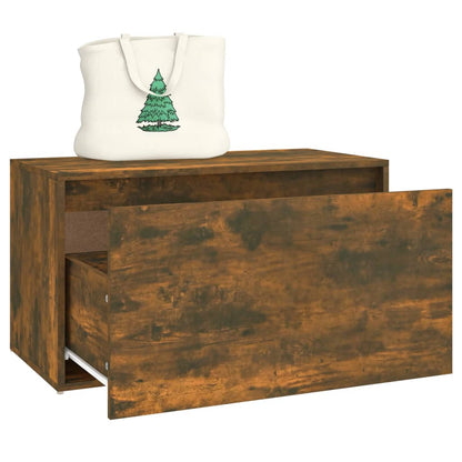 Halbankje 80X40X45 Cm Bewerkt Hout Kleurig