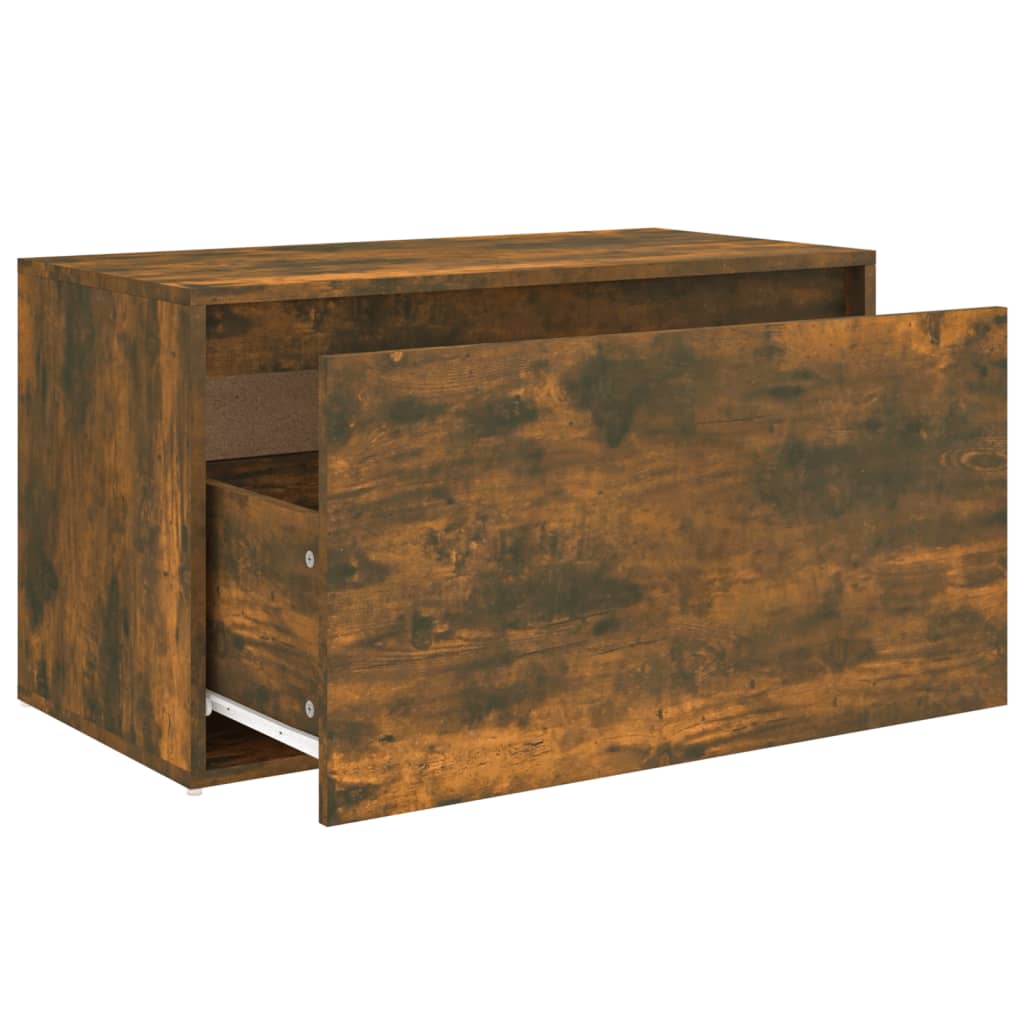 Halbankje 80X40X45 Cm Bewerkt Hout Kleurig