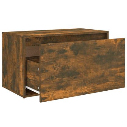 Halbankje 80X40X45 Cm Bewerkt Hout Kleurig